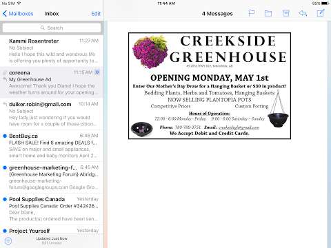 Creekside Greenhouse Creekside Greenhouse
